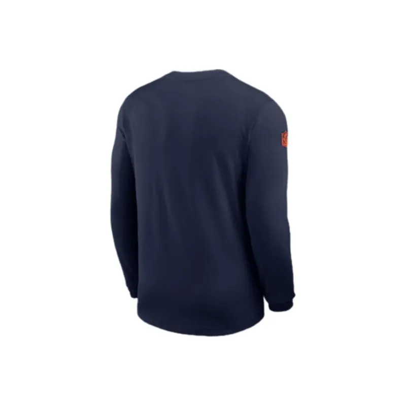 Nike New England Patriots Sideline Coach Men's Nike Dri FIT Nfl Long Sleeve Top-1
