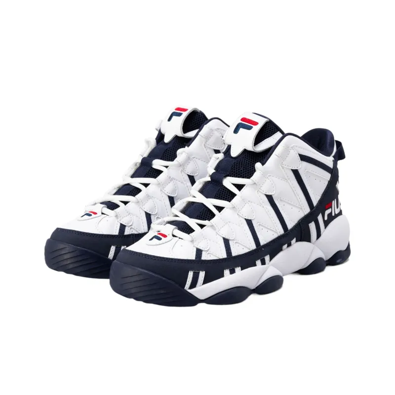 FILA Stackhouse Spaghetti High Top Casual Shoes Unisex White-2