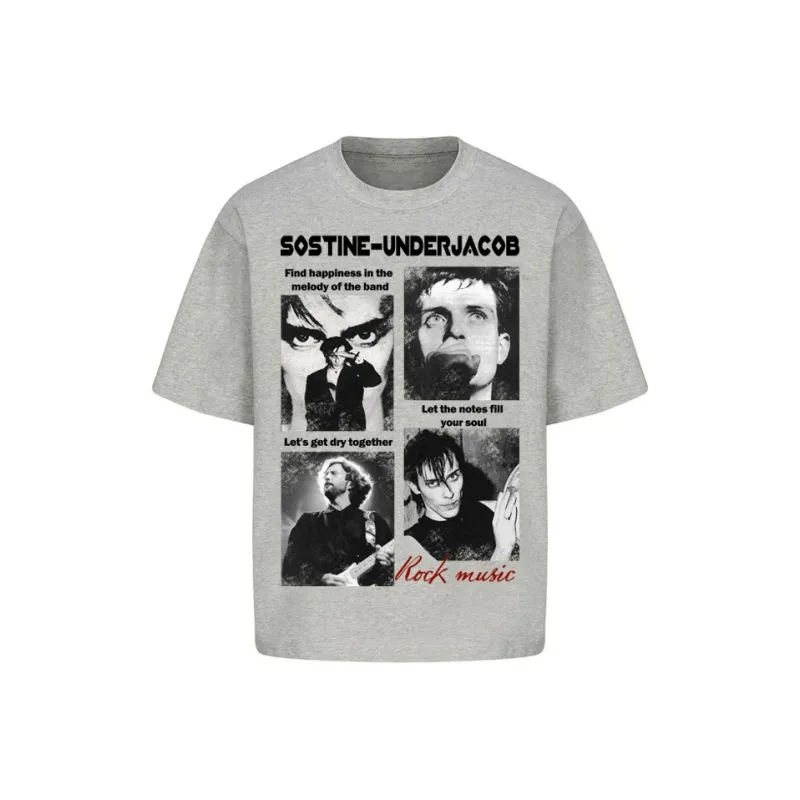 SOSTINE T Shirts Unisex-4