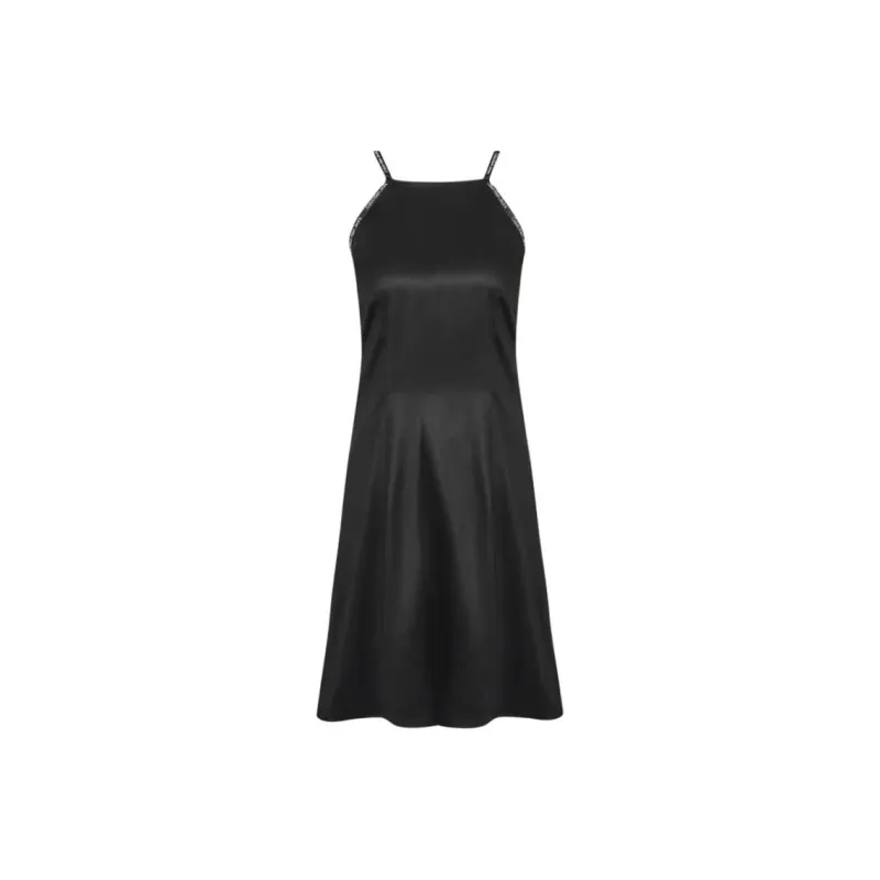 CALVIN KLEIN Slip Dress Women's Black-0