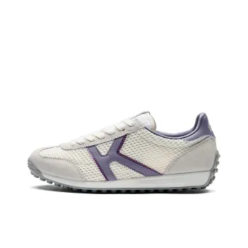 Kappa SERIES Abrasion Resistant Low Top Running Shoes Women's Winter Day White Malt Rice Zongzi Dark Blue Purple