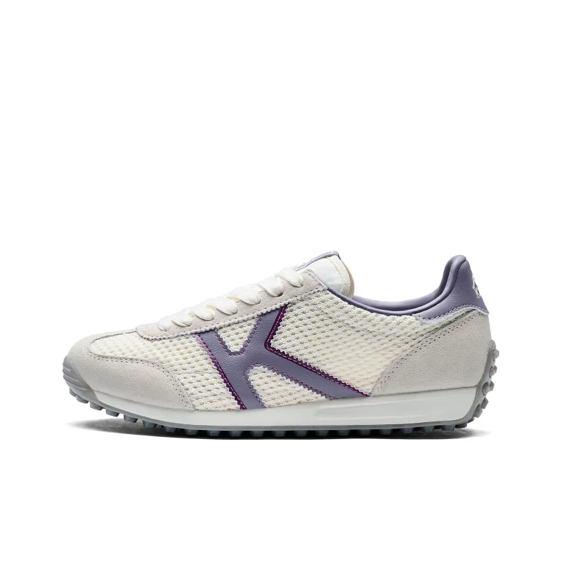 Kappa SERIES Abrasion Resistant Low Top Running Shoes Women's Winter Day White Malt Rice Zongzi Dark Blue Purple-0