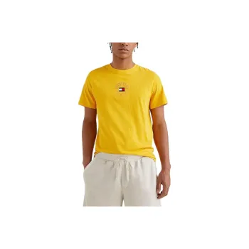 Tommy Hilfiger T Shirt Men's Grassland Yellow