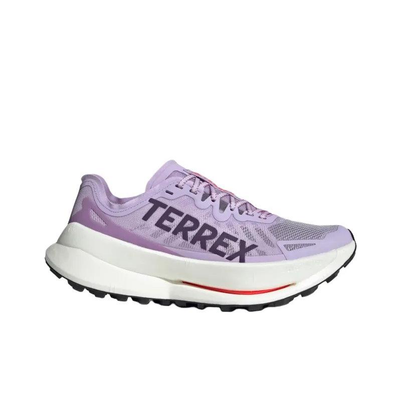 Adidas TERREX AGRAVIC SPEED ULTRA Abrasion Resistant Low Top Running Shoes Women's Purple-1
