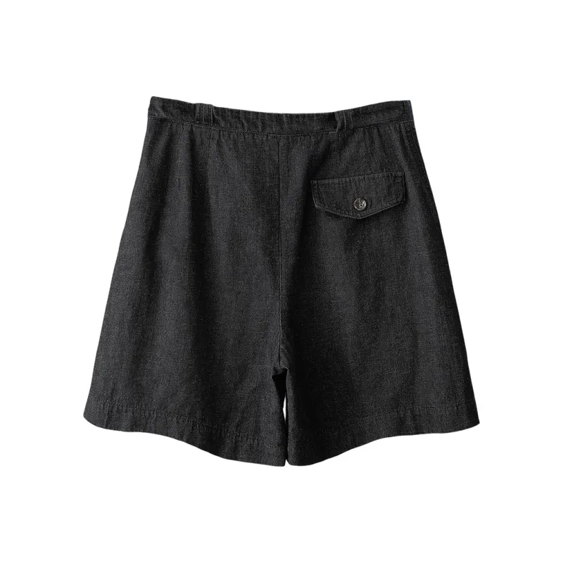 Cypress House Denim Shorts Women's Dark Blue-5