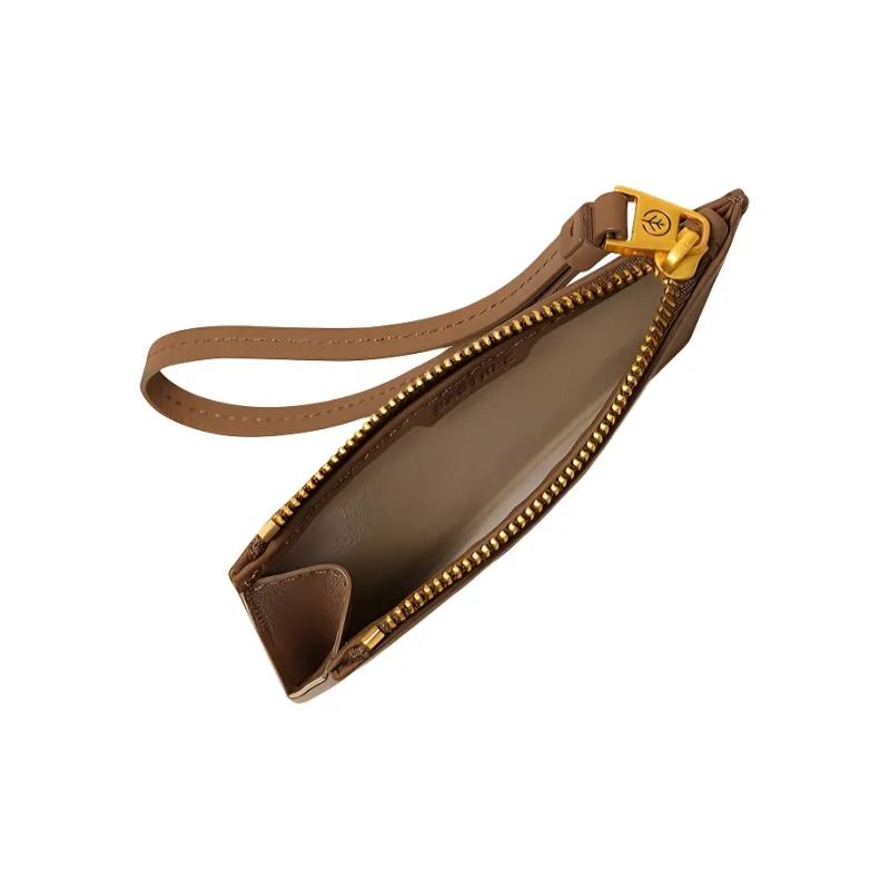 BAGTREE Cow Leather Card Holder Regular Unisex Caramel/Roasted Brown/Black/Cardamom Green/Bordeaux Red-3