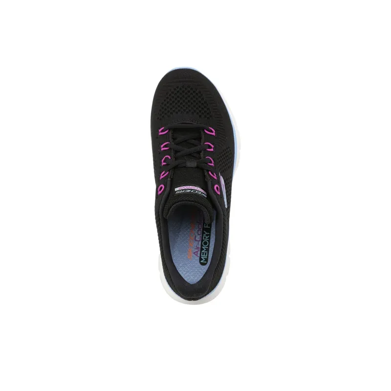 Skechers Flex Appeal 4.0 Abrasion Resistant Low Top Casual Shoes Women's Black-3