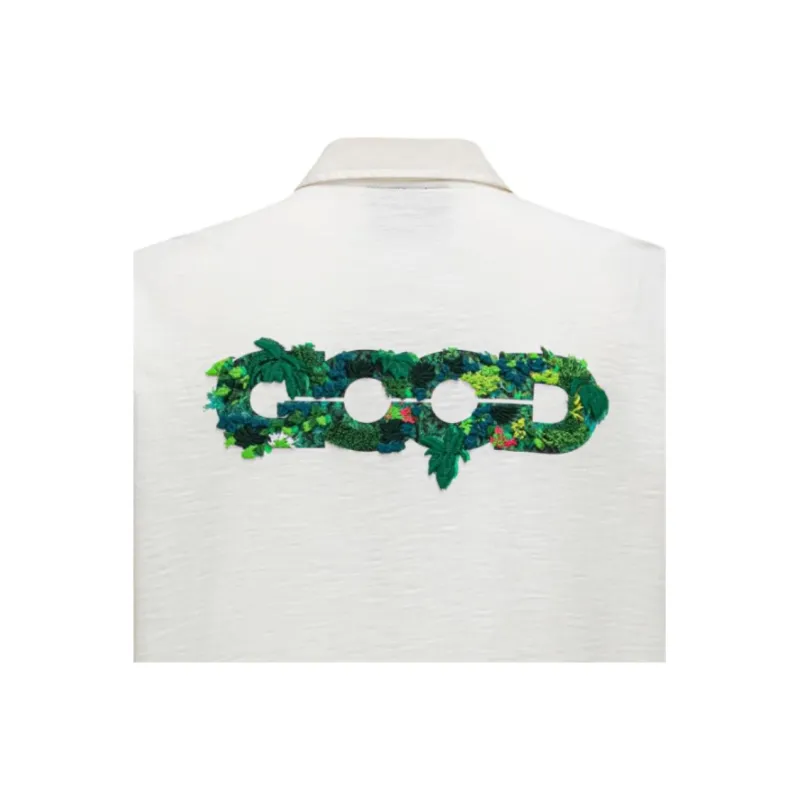 GOODBRAND Polo Shirt Unisex White-2