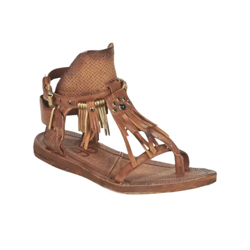 AirStep RAMOS One Strap Sandals Women's Brown-2