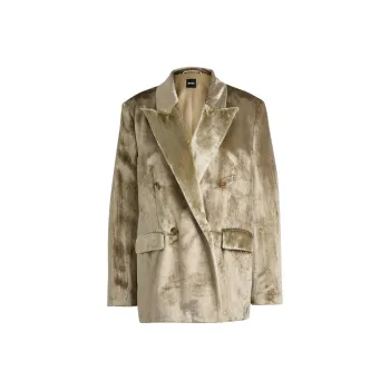 HUGO BOSS Business Suit Coat Women's Light Beige