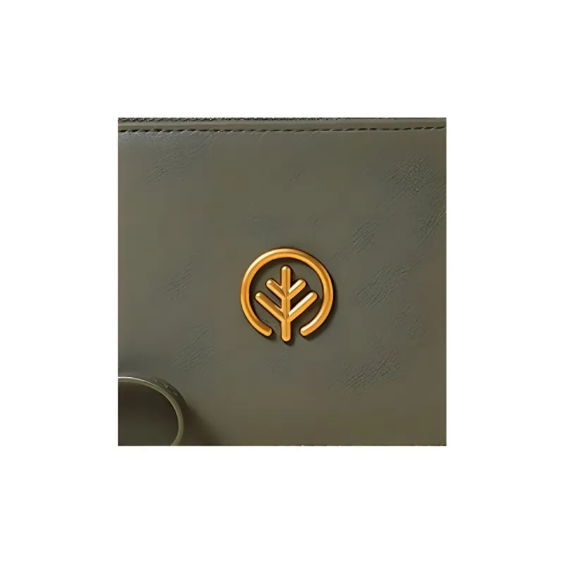 BAGTREE Cow Leather Card Holder Regular Unisex Caramel/Roasted Brown/Black/Cardamom Green/Bordeaux Red-8
