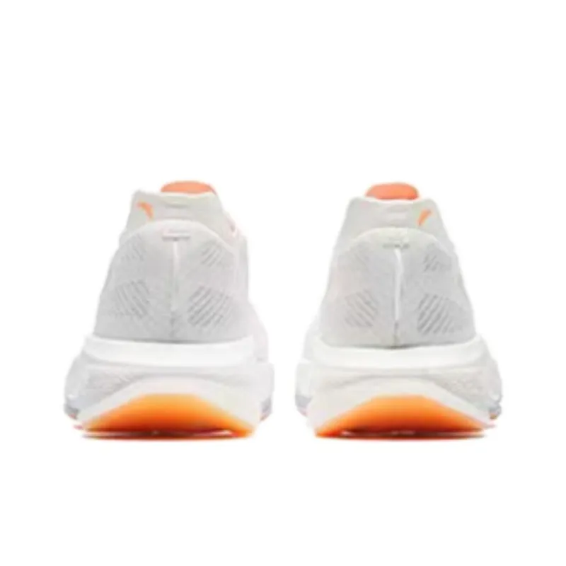 Anta Mach 4 Generation PRO Cushioning Slip Resistant Low Top Racing Running Shoes Women's Papyrus White-2