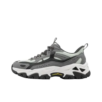 Skechers OUTDOOR MENS Abrasion Resistant Low Top Chunky Sneakers Men's Gray