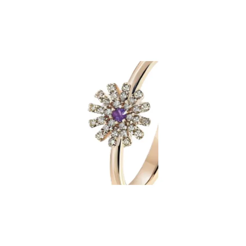 Damiani Diamond Rings Women's Rose Gold-2