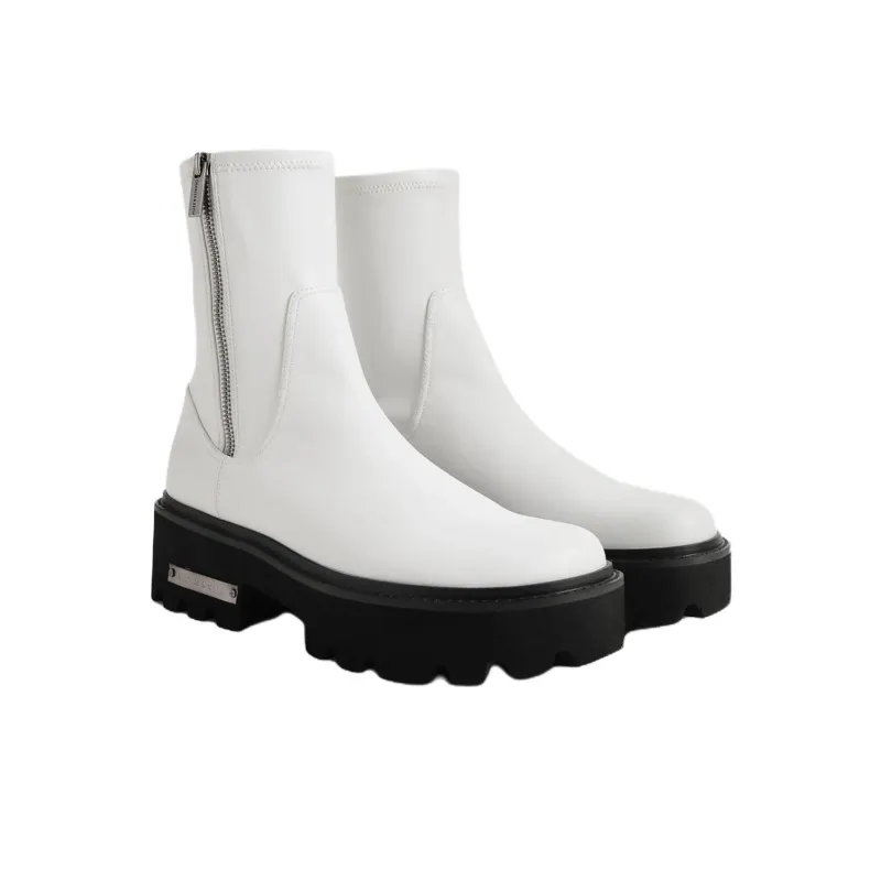 CHARLES&KEITH Imogen Ankle Boots 6cm Women's-6