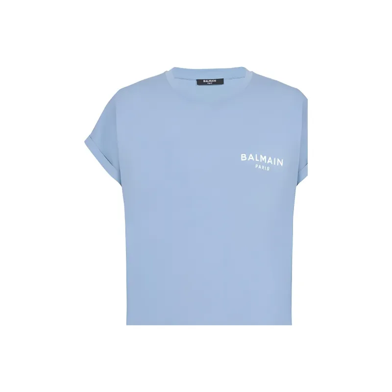 BALMAIN T Shirt Women's Blue-5