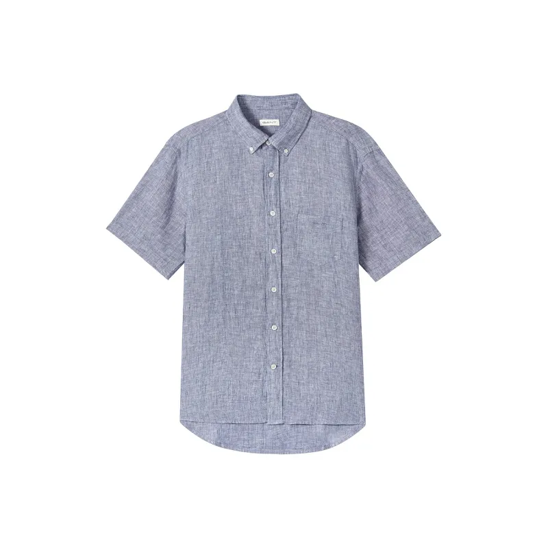 GANT Shirts Men 482 Navy Blue-0