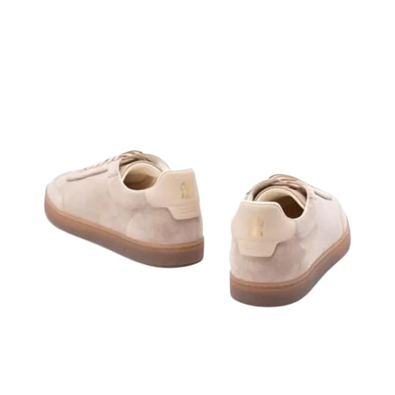 Brunello Cucinelli Low Top Skateboard Shoes Men's Beige-4