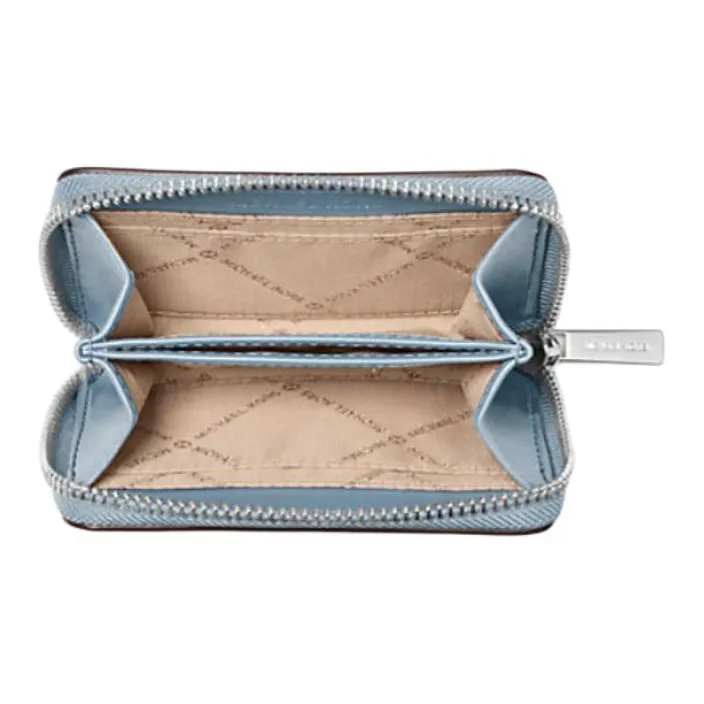 MICHAEL KORS Polyurethane Wallet Medium Size Unisex Blue & White-2