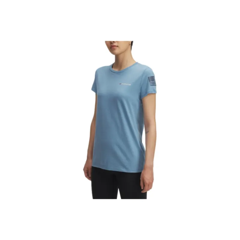 Under Armour Freedom Banner Regular T Shirt Women's-0
