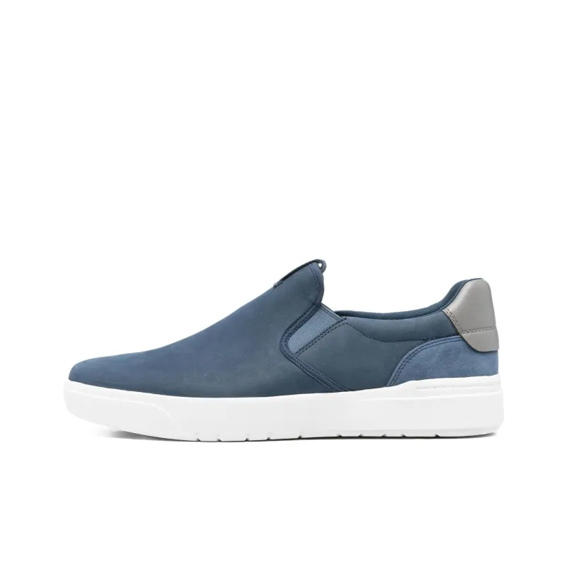 Timberland Seneca Bay Abrasion Resistant Low Top Skateboard Shoes Men's Blue-0