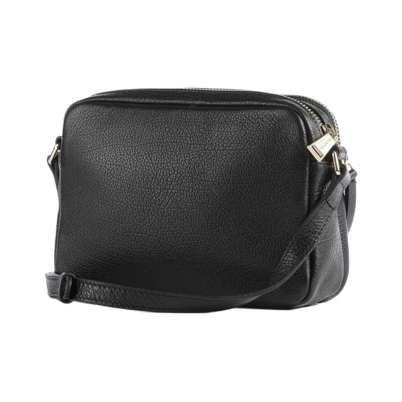 Lancaster Grain Cow Leather Shoulder Bag, Crossbody Bag Women's Black-2