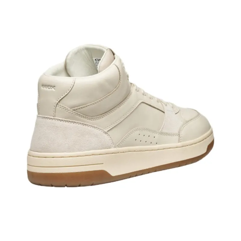 GEOX Sedral Court High Top Skateboard Shoes Men's Beige-5
