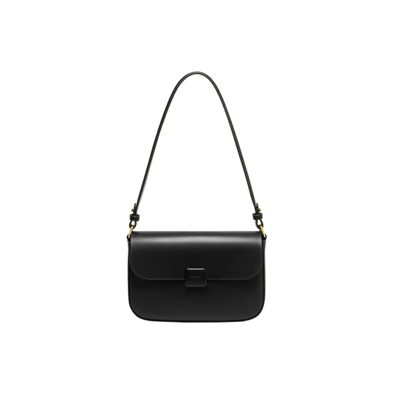 Narandu Cow Leather Synthetic Leather Small Square Bag Shoulder Bag Crossbody Bag Regular Women's Milk Tea Apricot-6