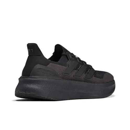 Y 3 Low Top Casual Shoes Unisex Black-3