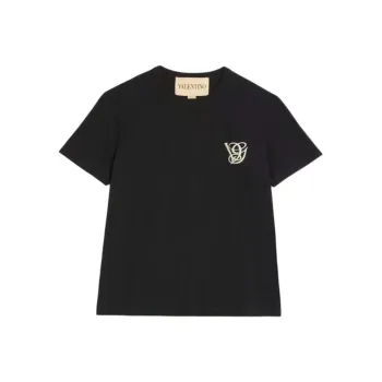 Valentino T Shirts Men Black