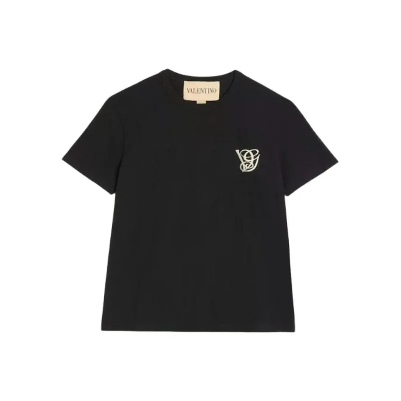 Valentino T Shirts Men Black-0
