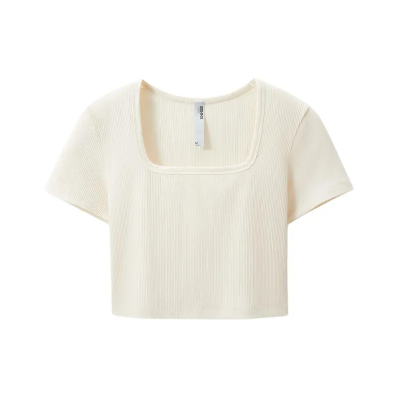 BANANA IN Crop Tops Women's-3