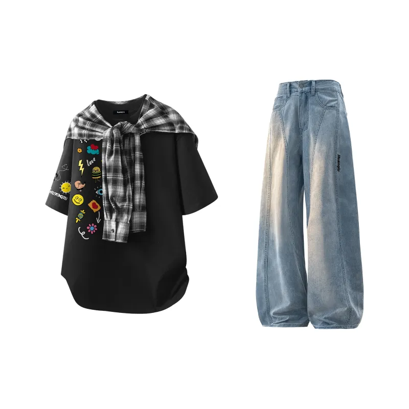HUANQIU Casual Sportswear Unisex-14