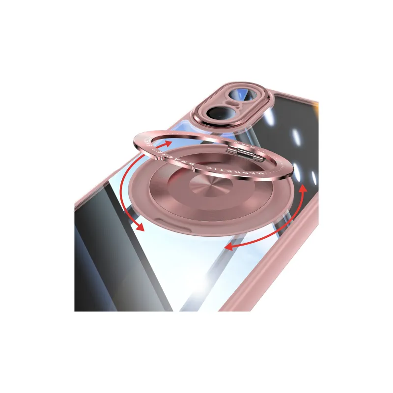 MOWEITU Magnetic 360 Stands Phone Cases Compatibility Sony Xperia 10 VI-18