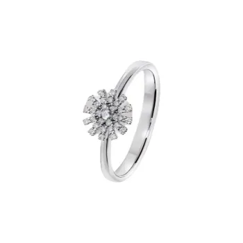 Damiani 18K White Gold Rings Women's Silver