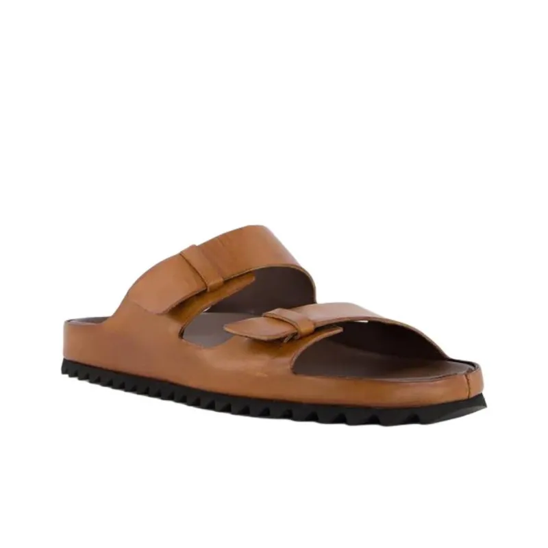 Officine Creative Abrasion Resistant Slide Slippers Men's Brown-2