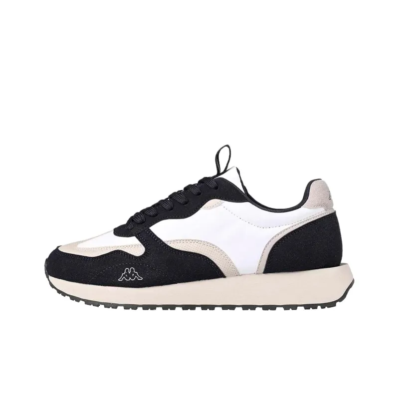 Kappa Arvika Abrasion Resistant Low Top Running Shoes Men's White Black-0