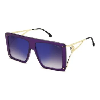 CARRERA Subject To Official Website Square Sunglasses Unisex Purple Gold