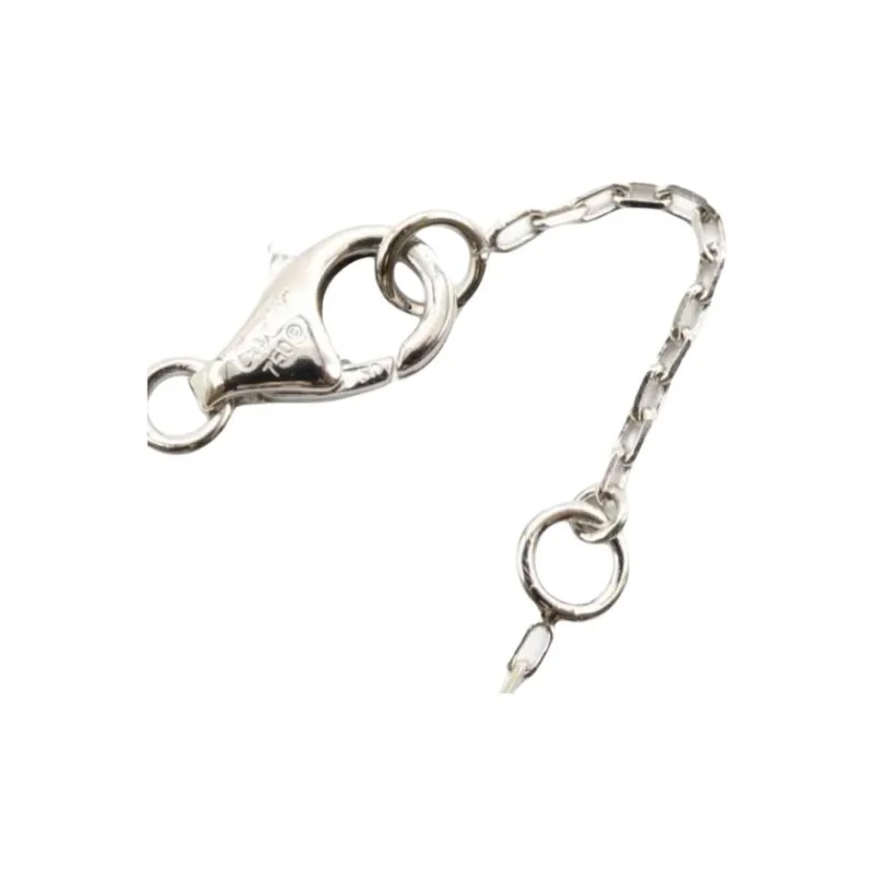 CARTIER 18K White Gold, Diamond Necklaces Women's Silver-2