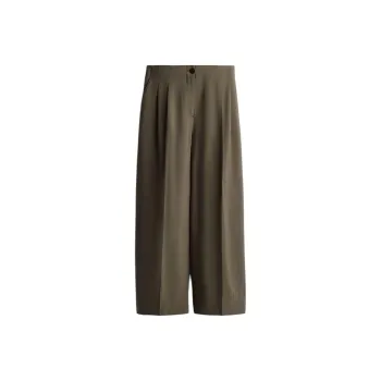 H&M Casual Pants Women's Dark Khaki Green