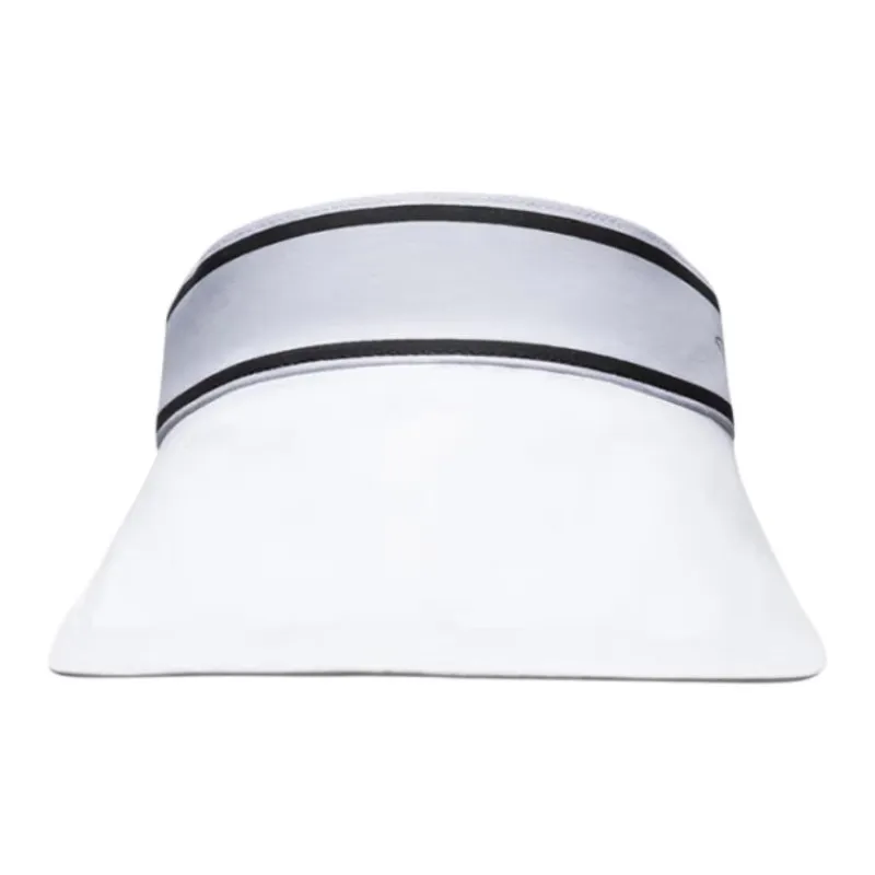 Anta Variety Training Collection Matte Ultra Fine Taffeta Sun Protection Hats Unisex Pure White-1