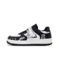 Black White