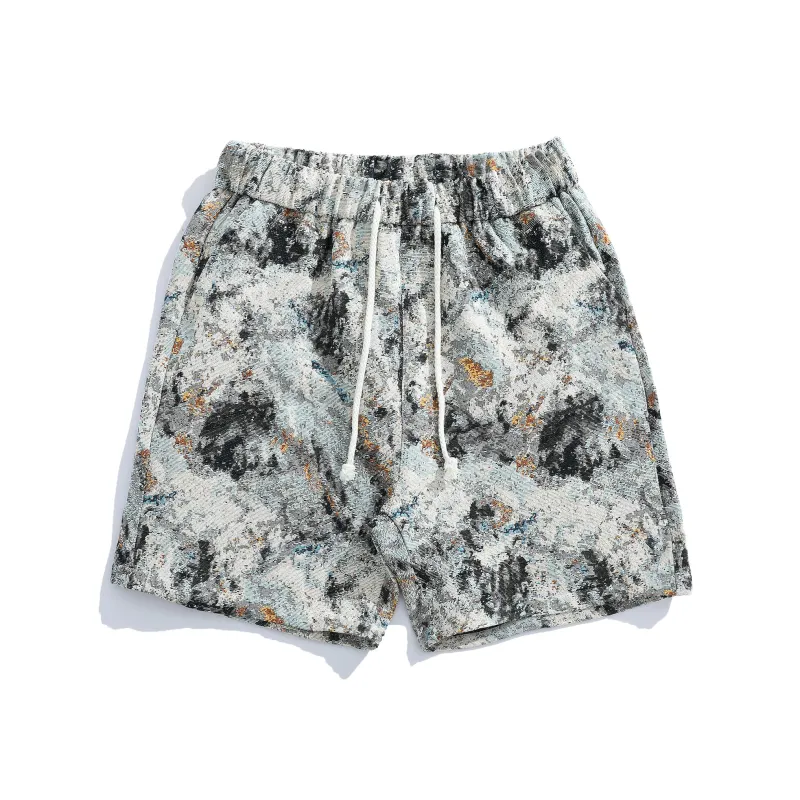 GSUE Casual Shorts Unisex Champagne Apricot-2