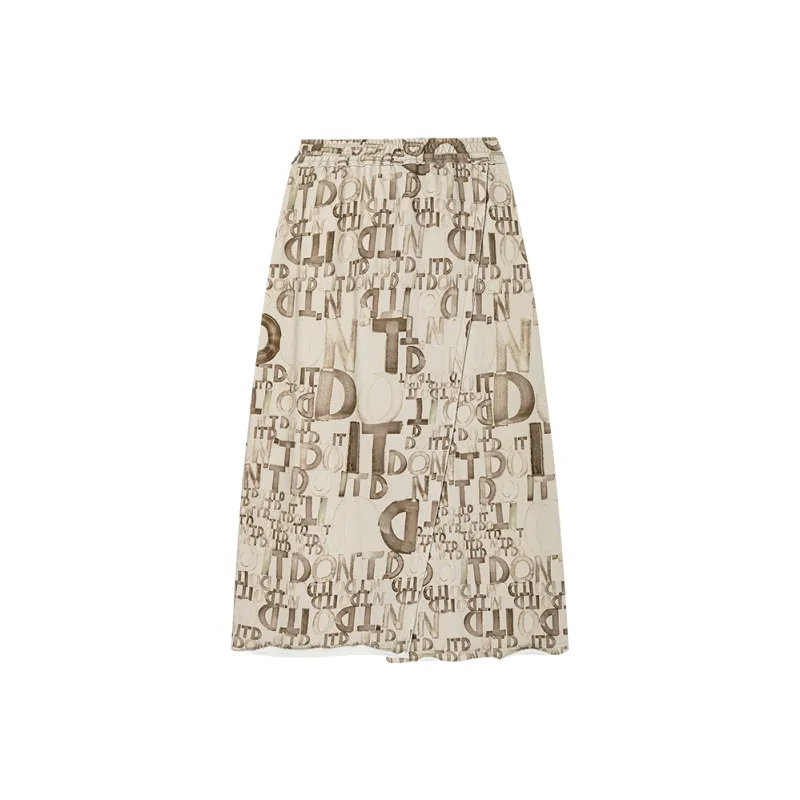 Desigual Casual Long Skirt Women's-0
