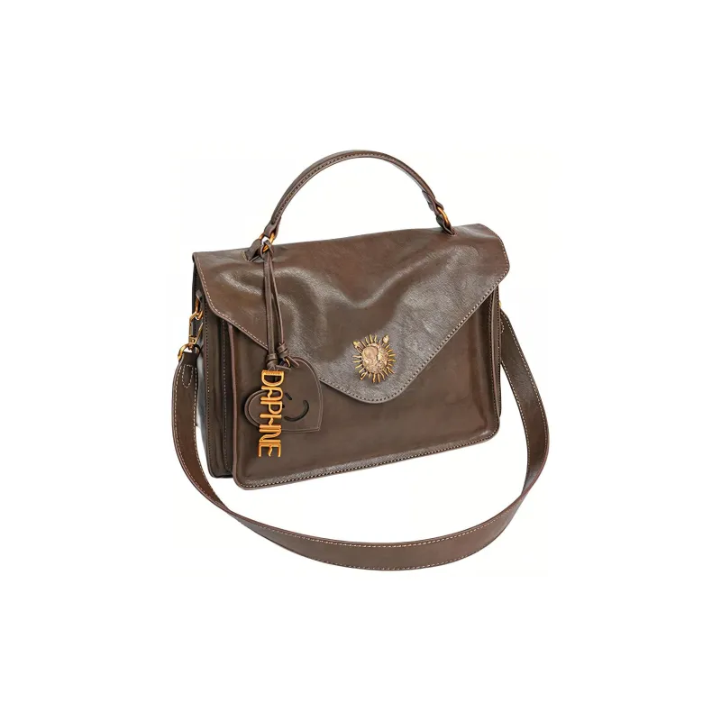 DAPHNE PU One Shoulder Handbag Women's Coffee/Brown-1