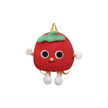 Vack Nylon Backpack Unisex Tomato