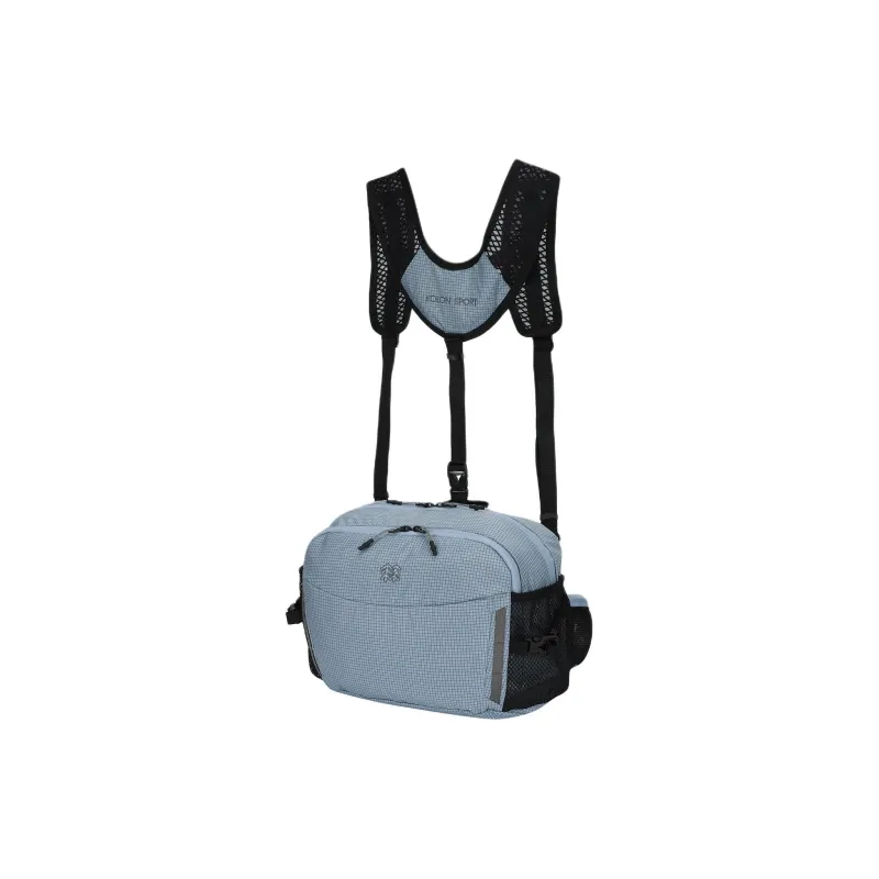 KOLON SPORT Collection Nylon Hip Bag Fanny Pack Regular Unisex Lake Blue-0