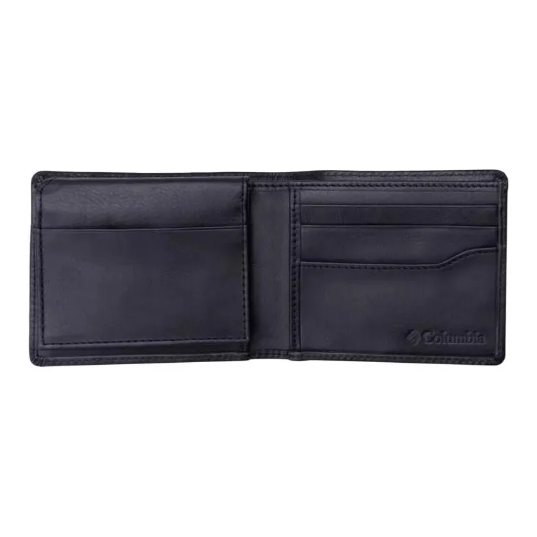 Columbia Leather Wallet Men's Black-2