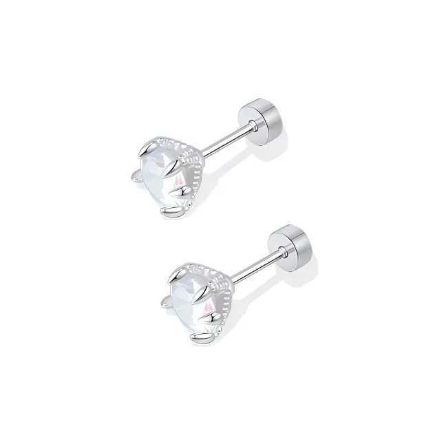 Daisy Dream Steel Stud Earrings Unisex-4