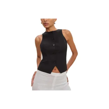 Reformation Tank Tops Women's Black